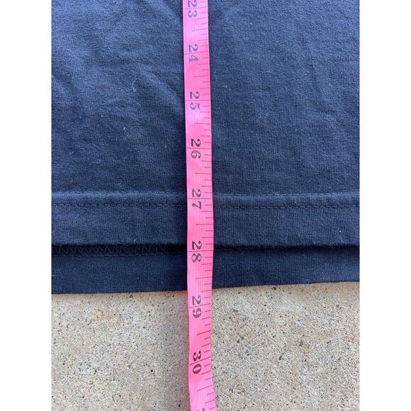 Vintage Double Sided Atlanta Braves Dirty Bird Graphic Tee Alstyle Black Mens D4 - Picture 4 of 5